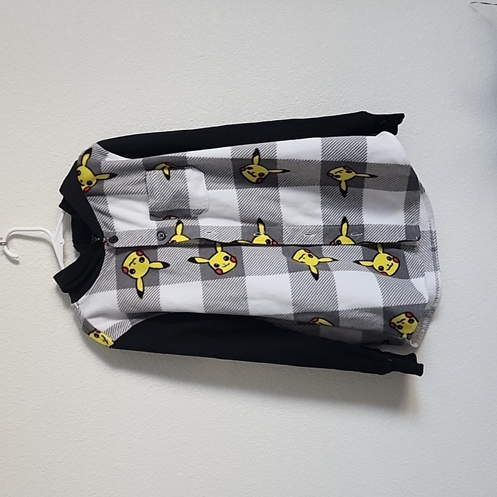 Pokemon/Pikachu flannel